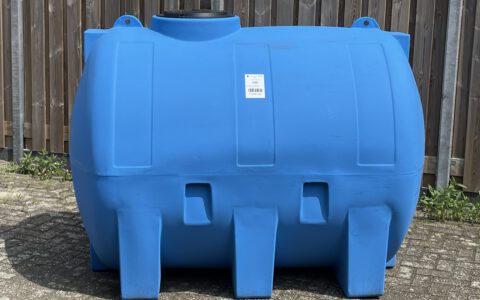 Horizontale 3000 lliter watertank