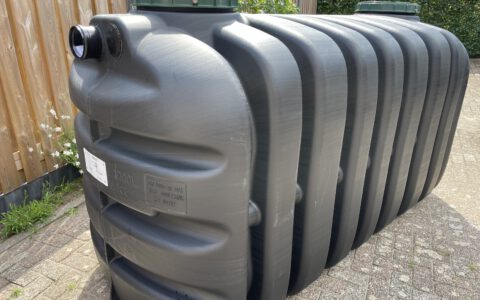 Septic tank 3000 liter.