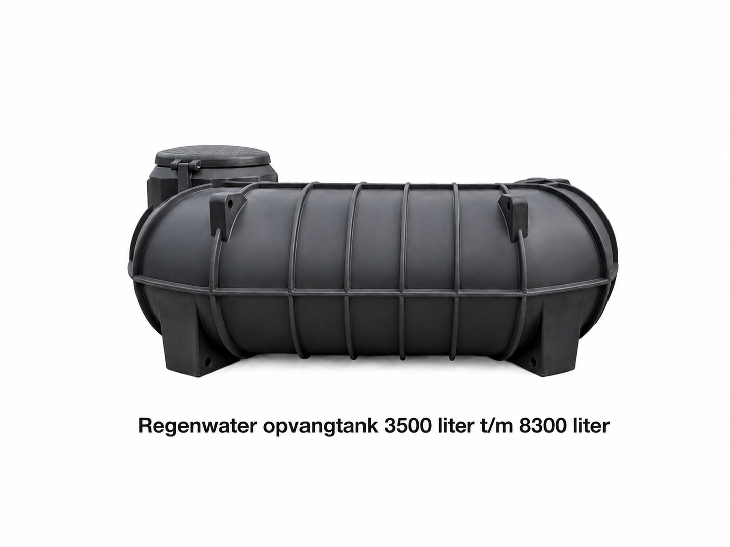 Ondergrondse opslagtank / regenwatertank 3500 t/m 8300 liter