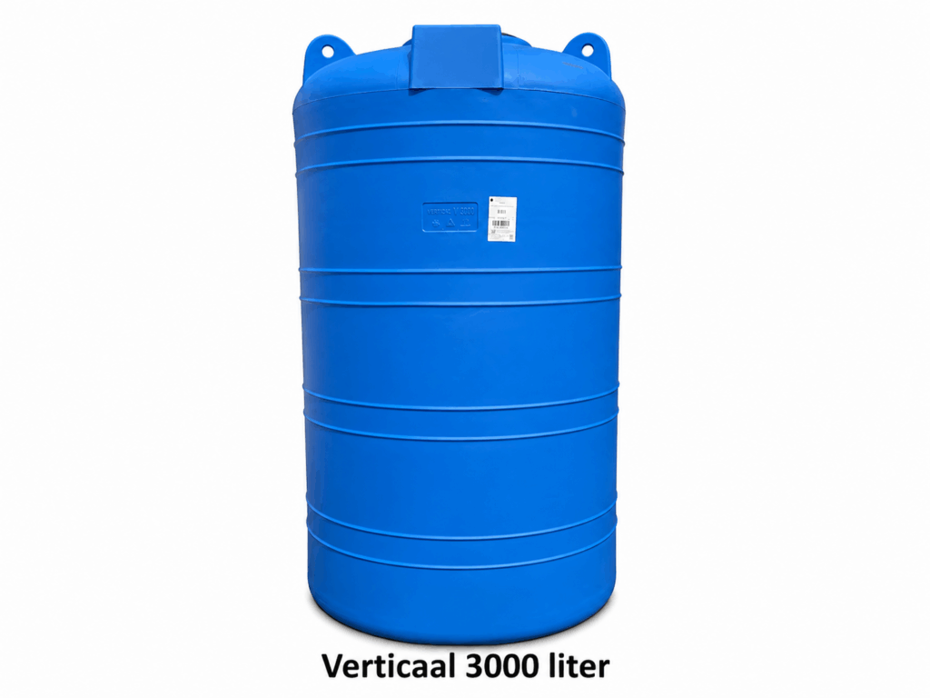k1/ Verticale Kunststof Watertank 3000 liter,