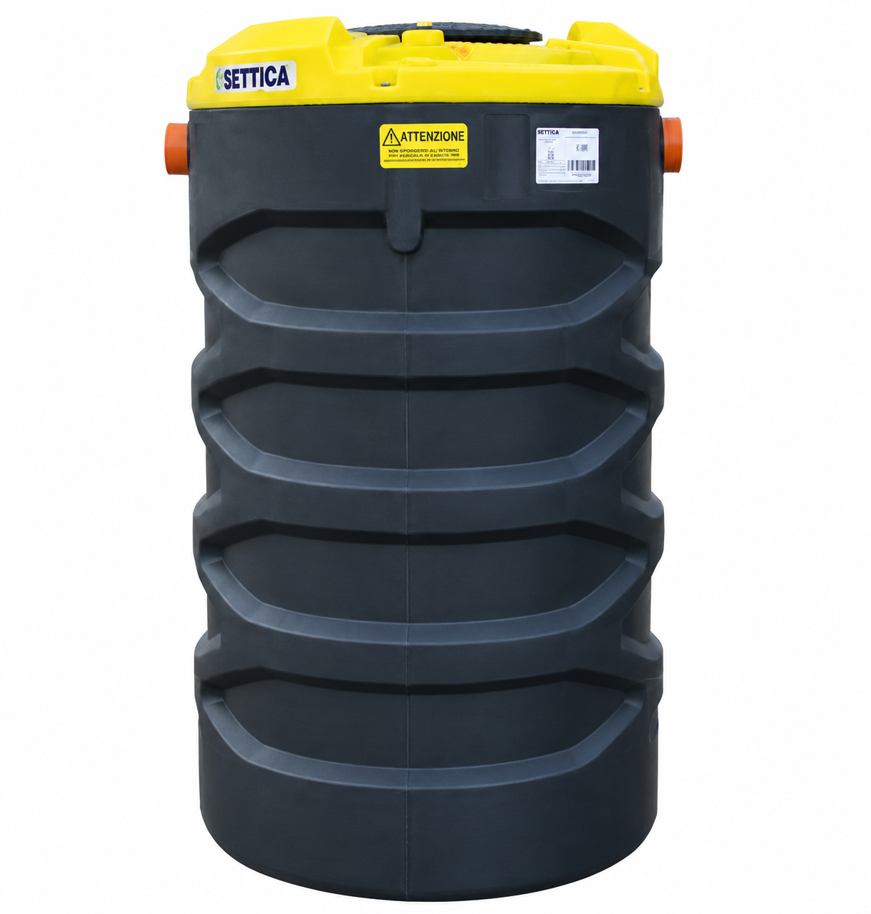 c/ Rototec septic tank 1500 liter.